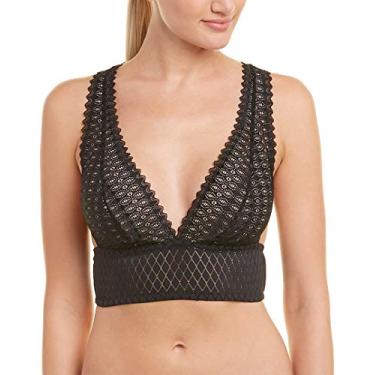 Imagem de Cosabella Sutiã feminino Lunna Triângulo Alto, Preto, P