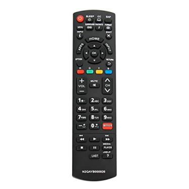 Imagem de Controle remoto substituído N2QAYB000926 compatível com Panasonic TV TC40AS520U TC-40AS520U TC42AS630 TC-42AS630 TC42AS630U TC-42AS630U TC50AS530U TC-50AS530U TC50AS6300U TC-39 AS530U