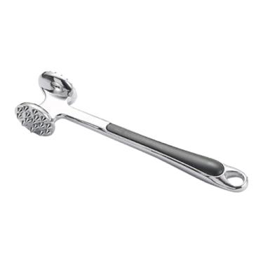 Imagem de ＫＬＫＣＭＳ Martelo de carne portátil, martelo de bife, fácil de transportar, durável, amaciador de carne manual, liga de alumínio para cozinha, b