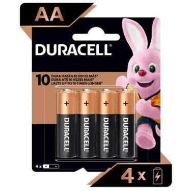 Imagem de Pilhas Duracell Aa 4 Unidades - Mn1500