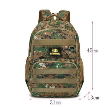 Imagem de Mochila masculina Escolar Camuflada Tática  Grande, Resistente e Versá
