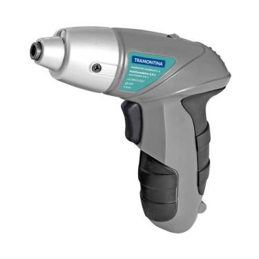 Imagem de Parafusadeira Tramontina à Bateria 1/4" 4,8V Bivolt com 21 Peças