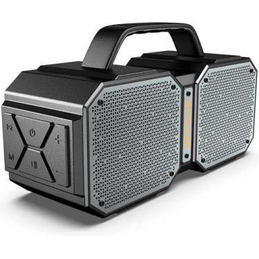 Imagem de Caixa de Som Bluetooth Portátil BUGANI Shock 60W - À Prova D'Água