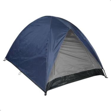 Imagem de Barraca Camping Montana 3/4 Pessoas Echolife, Azul
