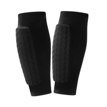 Imagem de menolana Tampa da perna da da de futebol Alto impacto Resistente a canelas Proteção da panturrilha para ciclismo Vôlei de softball esportivo ao, Xl