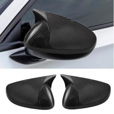 Imagem de XITER Tampa do espelho lateral retrovisor lateral para Chevrolet Chevy Trax 2024 2025, fibra de carbono