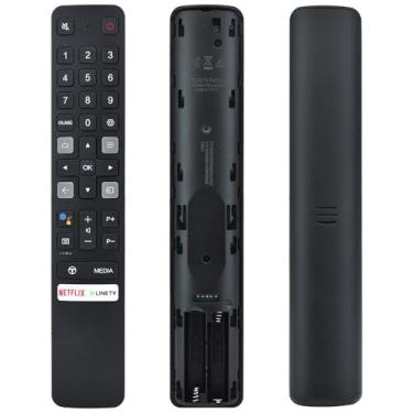 Imagem de XINFUTE RC901V FMR3 adequado para controle remoto TCL Voice TV com Netflix Line TV