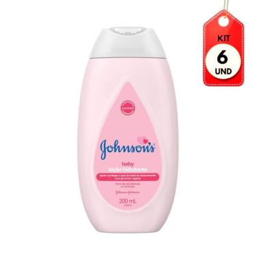Imagem de Kit C/06 Johnsons Baby Loção Hidratante 200ml