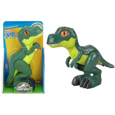 Imagem de Boneco Articulado T-Rex xl 25CM Imaginext Jurassic World - Dinossauro - Fisher Price - Mattel - GWP06