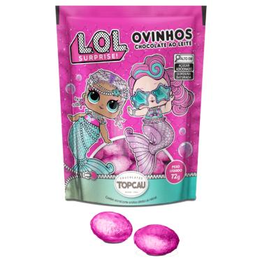 Imagem de Ovinhos de Páscoa LOL Chocolate ao Leite 72g - Topcau