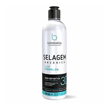 Imagem de Selagem Borabella Semi-definitiva Sem Formol 350ml - Progressiva Profissional Efeito Liso Natural e Brilho Espelhado