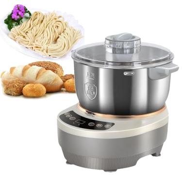 Imagem de Batedeira EléTrica De Grande Capacidade De 5l/7l Com FunçãO De FermentaçãO Para Assar Massa De PãO E Massa De Pizza, Misturador Com Design Dividido, Fermentador De Massa De 25-38°C Para Uso DoméStico