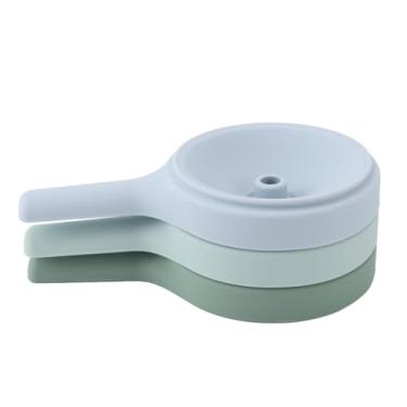 Imagem de Colher Brinquedo Sensorial, Educação Infantil Silicone Folding Sensorial Funis Set para Criança, Ferramenta Multi Funcional Incentiva a Auto Exploração