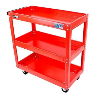 Imagem de Carrinho Aberto Desmontável 700 X 350 X 750mm com 3 Pratelei - FORTGPR