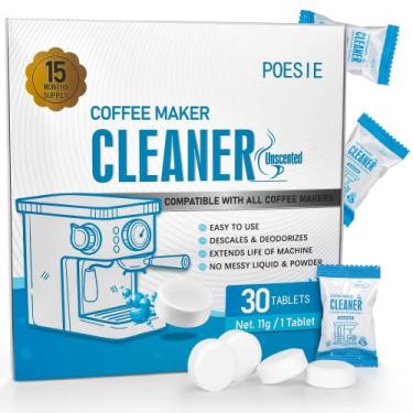 Imagem de Comprimidos de limpeza para máquinas de café Poesie 30 Count