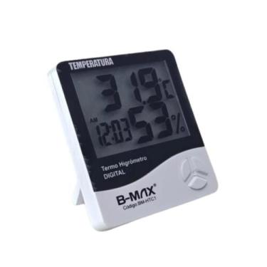 Imagem de Medidor de Temperatura e Higrômetro Termo Higrômetro - Bmax