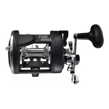 Imagem de Carretilha Pesca Aluminio Perfil Alto Tssd 4000 3 Rolamentos - ZR