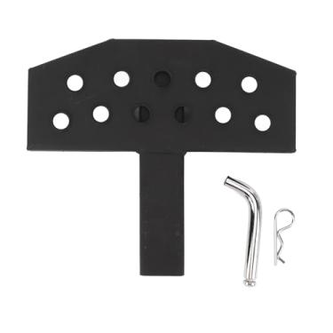 Imagem de Hitch Step, Protetor de para -choque de Reboque Traseiro, Ajuste Universal, Guarda Anti -slip Preto, Pedal para a Maioria Dos Carros SUV Caminhões Picapes, 2 Receptores Black