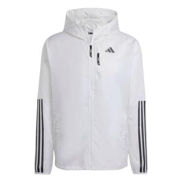 Imagem de JAQUETA OWN THE RUN 3 STRIPES IQ3845 - BRANCO/PRETO GG-Masculino