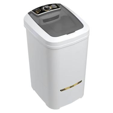 Imagem de Tanquinho de Lavar Roupa 20,5kg Newmaq Semiautomática com 9 Programas de Lavagem Branco 127V