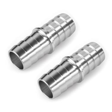 Imagem de CNRAQR Adaptador de alumínio para reparo de acoplador de emenda de mangueira de 3/10.2 cm, 2 peças