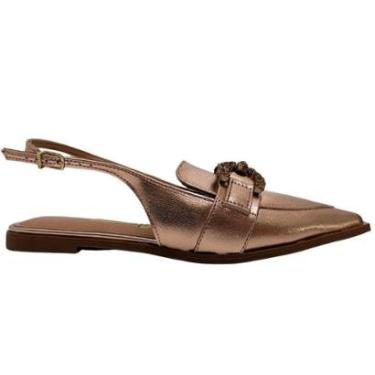 Imagem de Sapatilha Fem Vizzano Slingback Ouro Rosado 1449.103 Tamanho:38;Cor:;Gênero:Feminino-Feminino