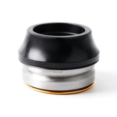 Imagem de POLSO BMX Fone de ouvido de bicicleta 28,6 x 41,8 x 9,5 mm rolamentos selados garfo de bicicleta rolamento de direção interno (preto)