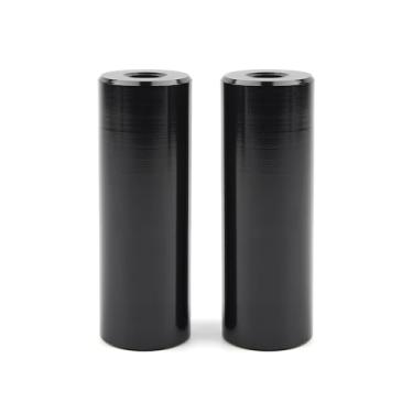 Imagem de POLSO Os pinos BMX Pegs Traseiros de Bicicleta, com uma Frente de 10 mm e Traseira de 14 mm, são um par de pinos de pé de bicicleta de aço durável projetados para uso no eixo BMX (pinos traseiros),