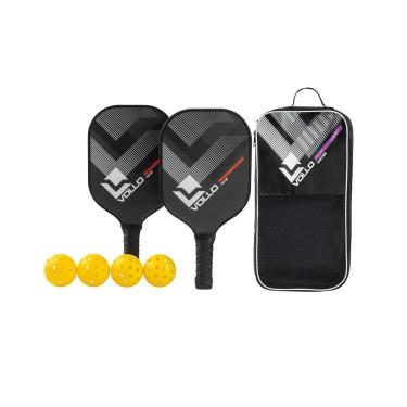 Imagem de Kit Pickleball Performance 2 Raquetes 4 Bolas e Bolsa Vollo