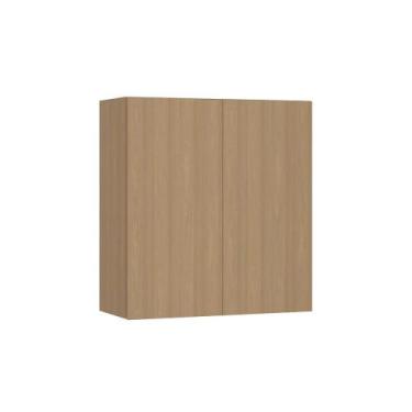 Imagem de Armário de Parede Modulado 80cm 2 Portas Slim Luciane, Freijó/Freijó B