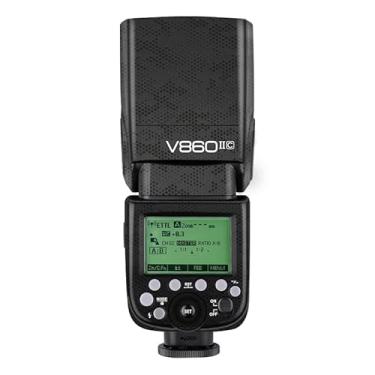 Imagem de Acessórios de fotografia para Godox V860 II Decalque Skin Vinyl Wrap Film Camera Flash Body Protective Sticker Coat V860 II (Mamba Black)