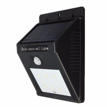 Imagem de Balizador Arandela Led Solar com Sensor De Presença Parede
