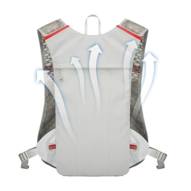 Imagem de Mochila Hidratação Esportiva - Com Bolsos Múltiplos para Corrida | Mochilas de Água Ajustáveis, Acessório Desportivo para Exterior para Adolescentes, Atletas, Homens e Mulheres