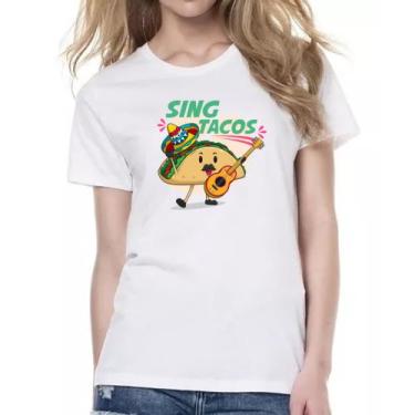Imagem de Camiseta Baby Look Tacos Cantor - Alearts, G