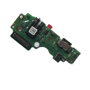 Imagem de zhxchzhi Placa de conector de áudio da base de carregamento OEM compatível com peças Spark 30 Pro (KL7)/Hot 50 Pro (X6881)