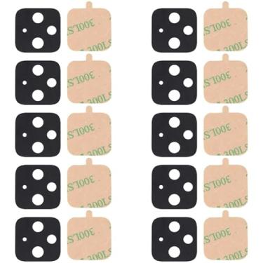 Imagem de Peças de substituição de telefone celular Para o Google Pixel 4A 5G 10 PCS lente de câmera traseira Acessórios telefônicos