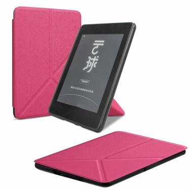 Imagem de GUKSRASO Capa para 6" Kindle Paperwhite 10ª Geração (2018) - Envoltório Resistente e Dobrável com Suporte e Modo de Espera Automático (Modelo: PQ94WIF)
