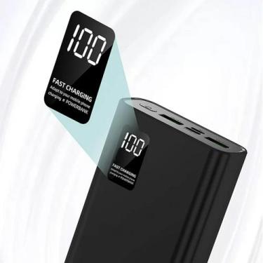 Imagem de Carregador Turbo Portátil Power Bank 10.000mah Compatível Samsung Todo