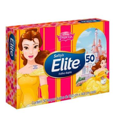 Imagem de Lenços de Papel Elite Softys C/ 50 Folhas