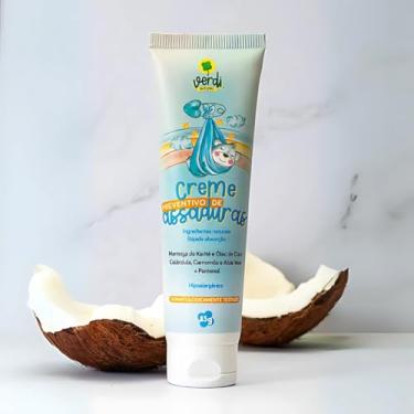 Imagem de Creme Assaduras Pomada Preventivo Vegano Baby Hipoalergênico Bebê Natural Pele Sensível Aloe Vera Rápida Absorção