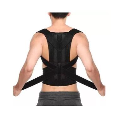 Imagem de Cinta Corretor Postura Coluna Lombar Reforçada Unissex - Jojo