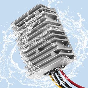 Imagem de DIANN Conversor redutor de tensão CC, 8V/40V para 13,8V 10A, conversor de energia para carrinho de golfe, carro de clube, inversores de energia de veículos, transformador de módulo à prova d'água