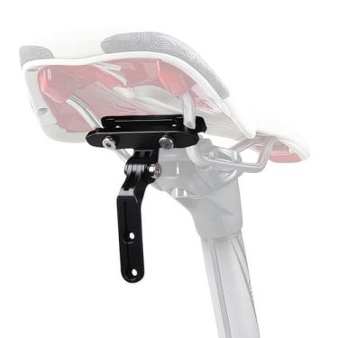 Imagem de NELboNs Suporte de bicicleta compatível com luz traseira de radar Garmi n Varia RCT715, adaptador de lanterna de radar, suporte de sela de lanterna traseira para bicicleta Road Mountain MTB