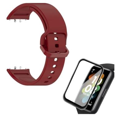 Imagem de Pulseira Fecho Para Samsung Fit3 + Película Protetora