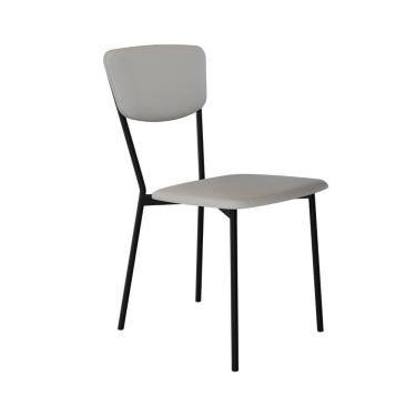 Imagem de Cadeira Vintage Retrô Fixa C-4 Pés 425 X505 X 830 Mm C-1 Un. Cn. Saturno Off White Cn.saturno Off White