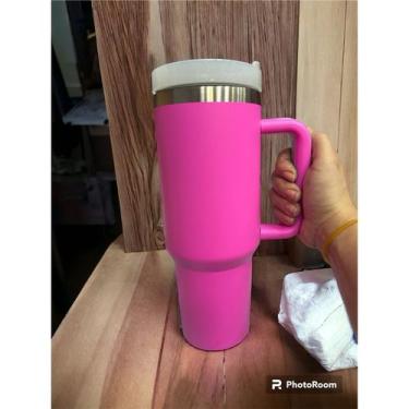 Imagem de Copo Térmico Com Isolamento De Aço Inoxidável 1200ml - BC027, Pink