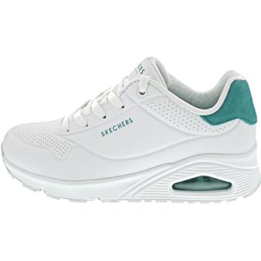 Imagem de Skechers Tênis feminino Uno-pop Back, Branco/menta, 34