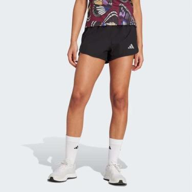 Imagem de Shorts Adidas Racer Pacer Intensity Feminino Preto, M