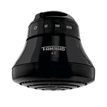Imagem de Chuveiro Ducha Faminho Elétrico 4T 220x6800W Preto - Fame, 220V/6800W