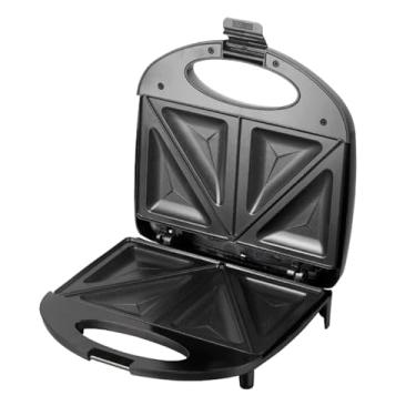 Imagem de Generic Sanduicheira Sanduicheira aço Inoxidável Durabilidade Compacto Multiuso Portátil Grelha Elétrica Prensa Utensílio de Cozinha